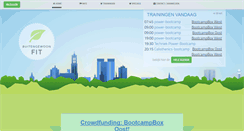 Desktop Screenshot of buitengewoonfit.com